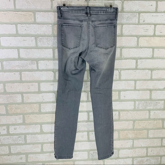 Athleta Sculptek Gray Skinny Jeans Size 6 - Picture 8 of 12